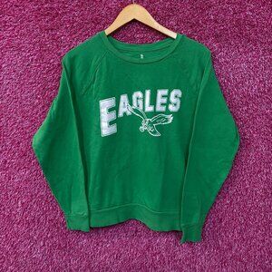 Junk Food Philadelphia Eagles Crewneck Sweatshirt Large